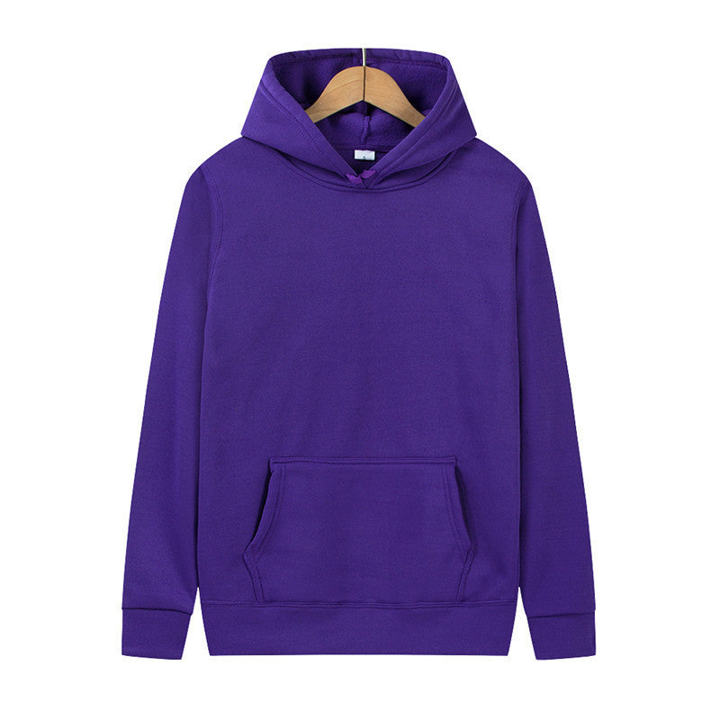 Unisex nan minimalistischer Kapuzenpullover ohne Reißverschluss mit innen angerautem French-Terry und integrierter Kängurutasche Nord Taschen