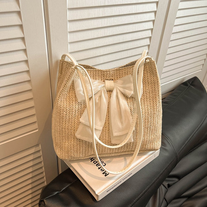 Damen elegante Hobo-Tasche mit dekorativen Schleifendetails Nord Taschen