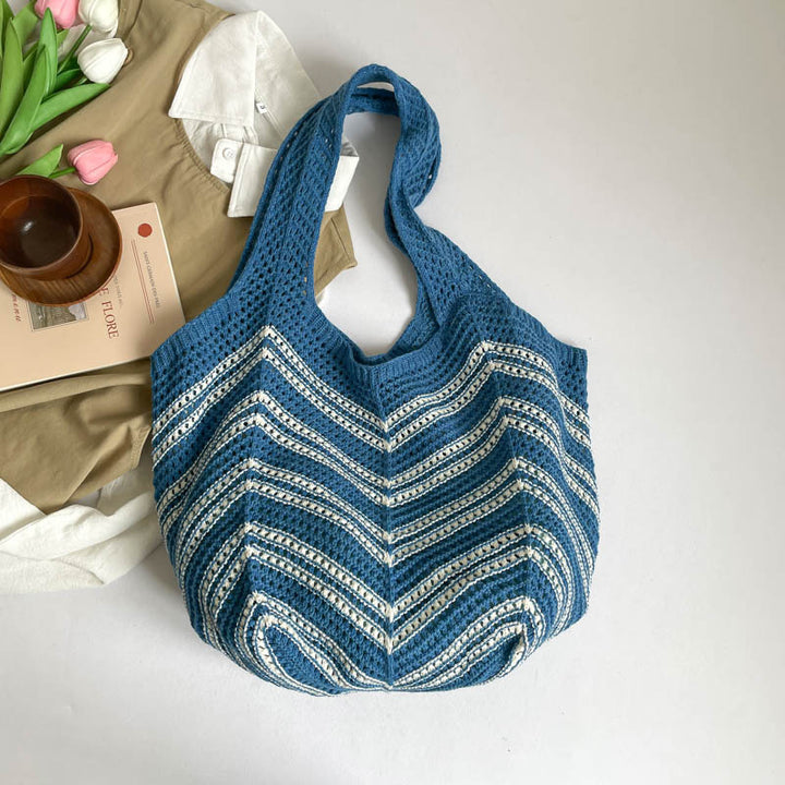 Damen Häkel Tote Bag Nord Taschen