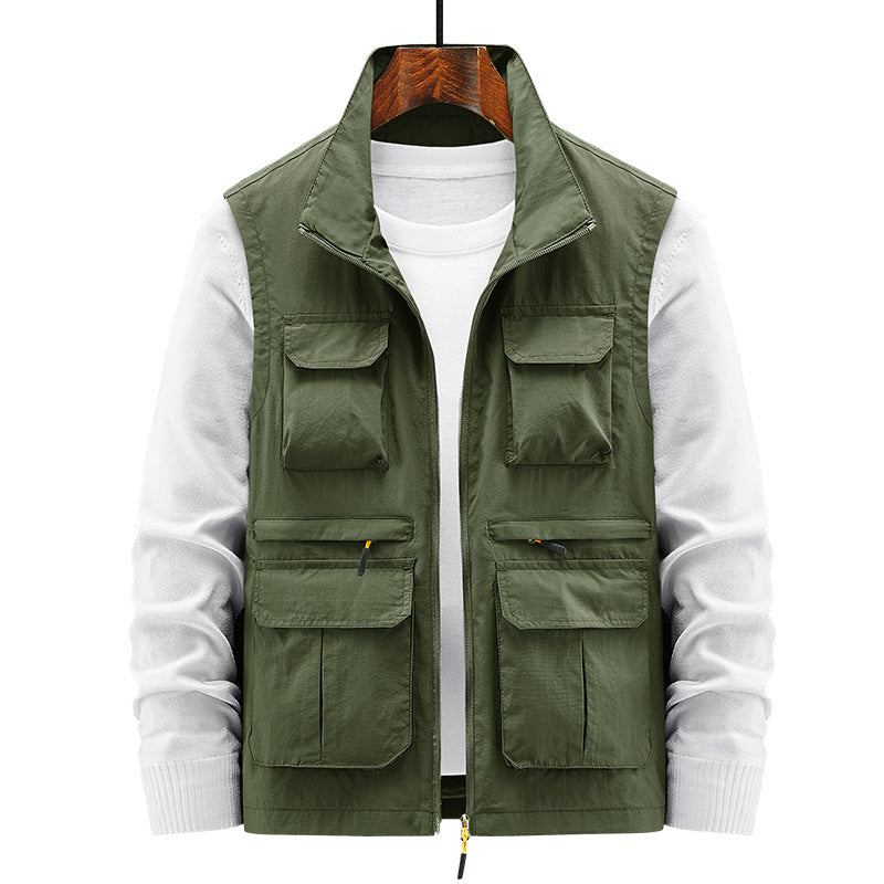Herren Multifunktionale Outdoor-Weste Nord Taschen 1788241282
