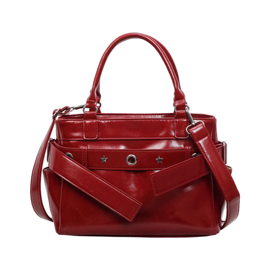 Damen Schultertasche mit elegantem Detail und verstellbarem Riemen Nord Taschen