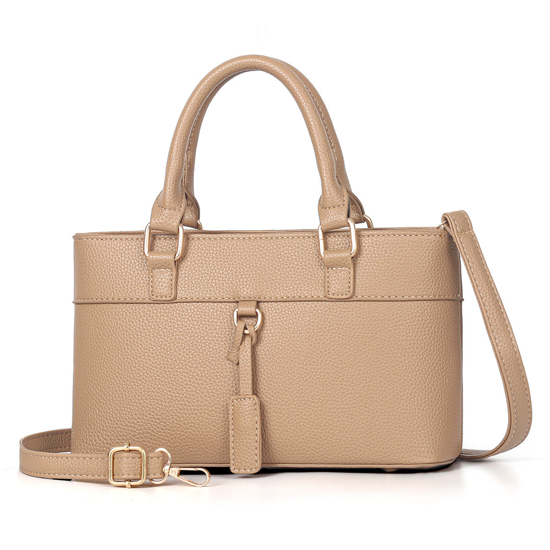 Damen elegante Handtasche mit strukturiertem Leder Nord Taschen