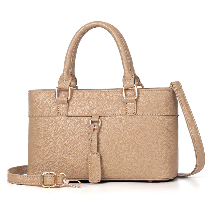 Damen elegante Handtasche mit strukturiertem Leder Nord Taschen