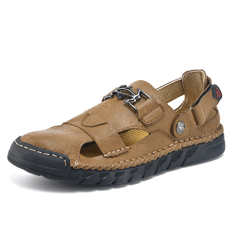Damen Bequeme Sandalen mit verstellbarem Riemen und rutschfester Sohle Nord Taschen