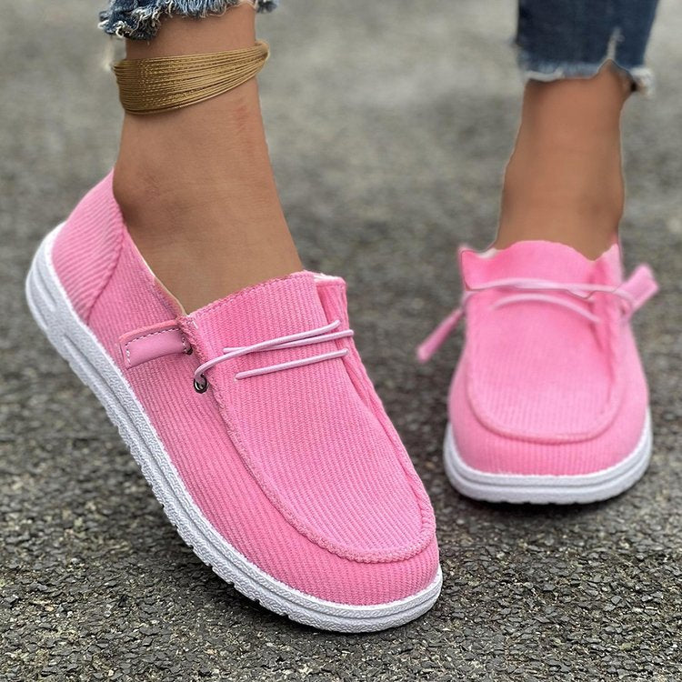 Damen Bequeme Slip-On Schuhe