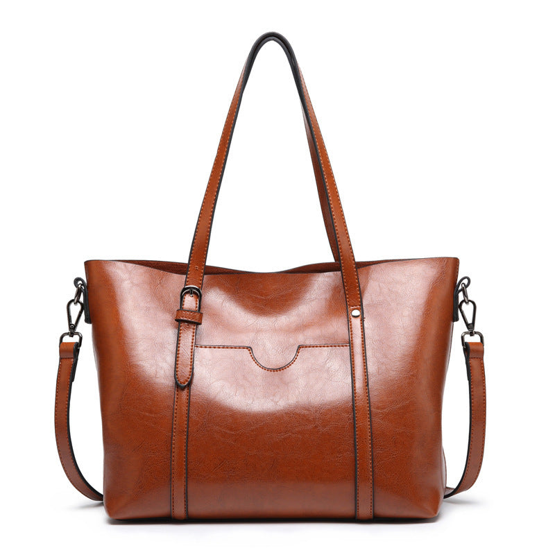 Damen Schultertasche mit eleganter Struktur und verstellbarem Schulterriemen Nord Taschen