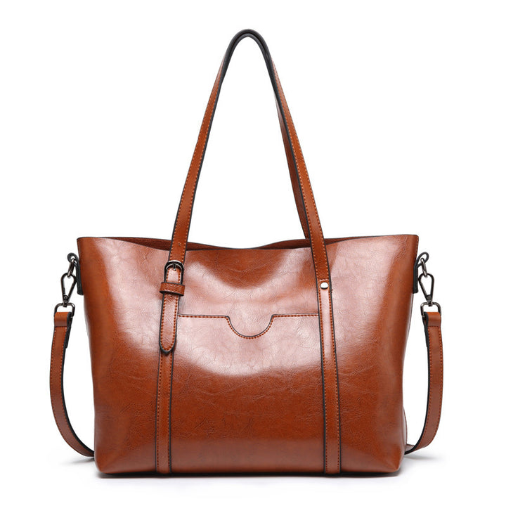 Damen Schultertasche mit eleganter Struktur und verstellbarem Schulterriemen Nord Taschen