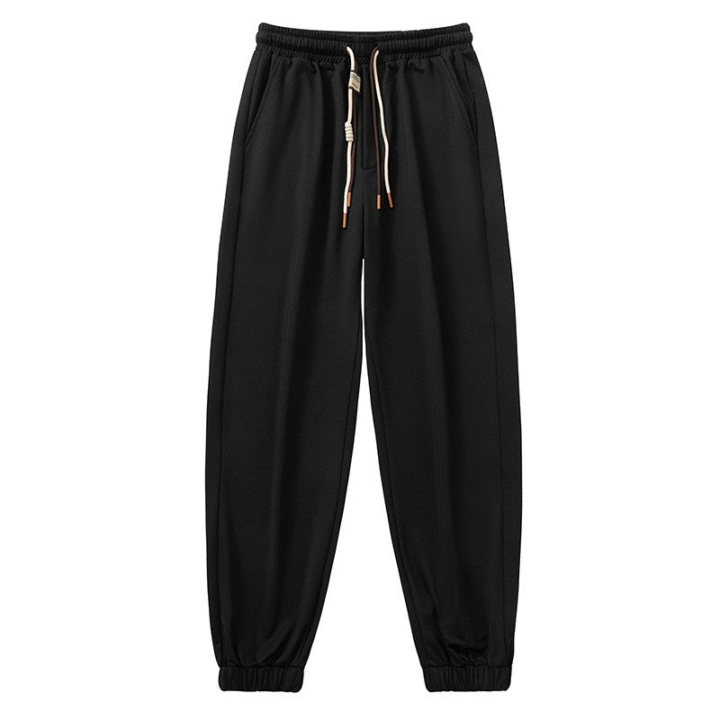 Herren Komfort-Jogginghose mit nachhaltigem Interlock-Stretch, verdeckten Eingrifftaschen & elastischen Knöchelbündchen Nord Taschen