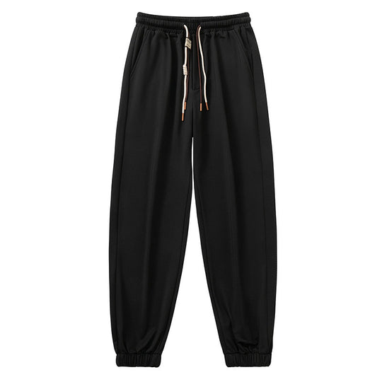 Herren Komfort-Jogginghose mit nachhaltigem Interlock-Stretch, verdeckten Eingrifftaschen & elastischen Knöchelbündchen Nord Taschen