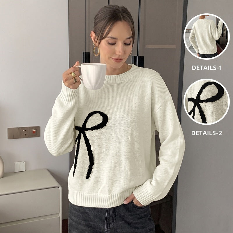 Damen Lässiger Pullover Nord Taschen