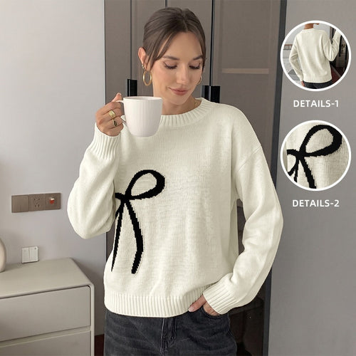 Damen Lässiger Pullover Nord Taschen