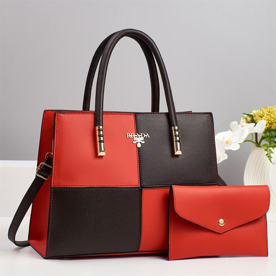 Damen modische Handtasche mit abnehmbarem Mini-Portemonnaie Nord Taschen