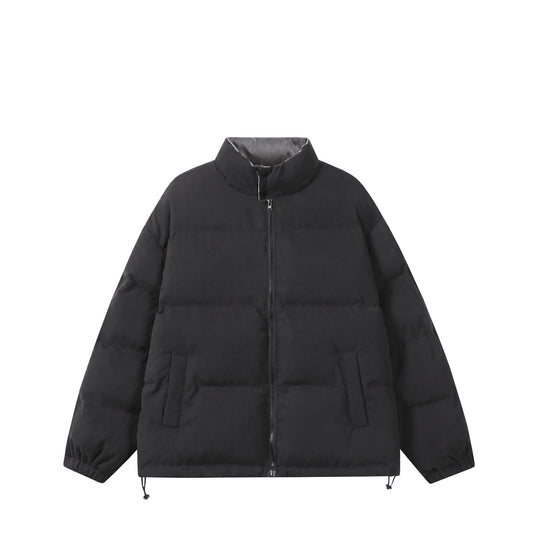 Damen Wattierte Boxy-Steppjacke mit hohem Stehkragen Nord Taschen