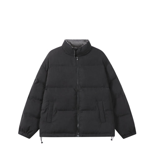 Damen Wattierte Boxy-Steppjacke mit hohem Stehkragen Nord Taschen