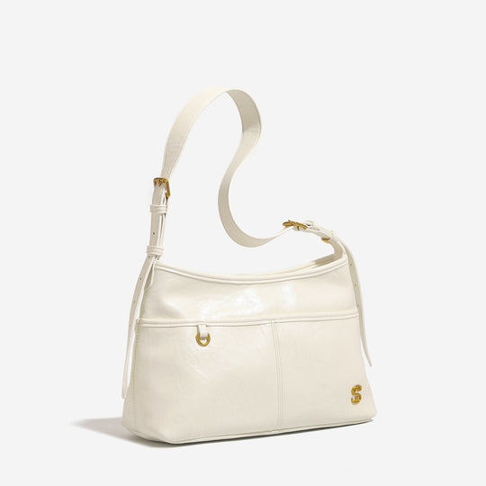 Damen Hobo-Handtasche mit stilvollem Kettenriemen und praktischen Fächern Nord Taschen
