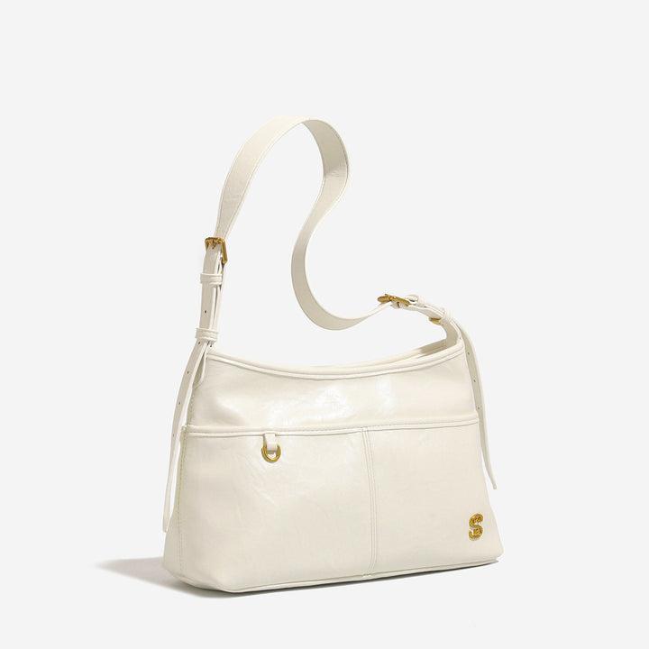 Damen Hobo-Handtasche mit stilvollem Kettenriemen und praktischen Fächern Nord Taschen