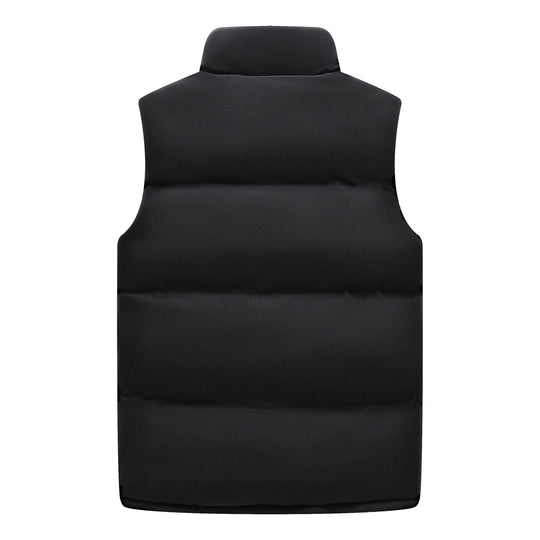 Damen Wattierte Ärmellose Thermo‑Weste mit Sherpa‑Innenfutter und hohem Stehkragen Nord Taschen