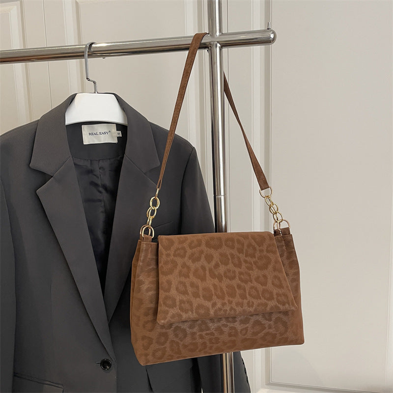 Damen elegante Umhängetasche im modernen Leopardenmuster Nord Taschen