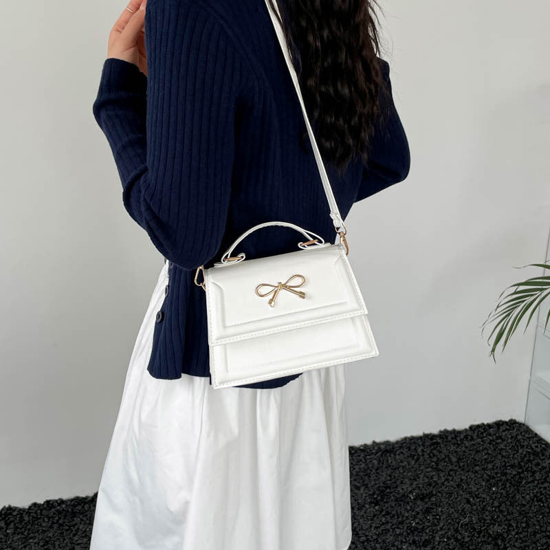 Damen elegante Handtasche mit verspieltem Schleifendesign Nord Taschen