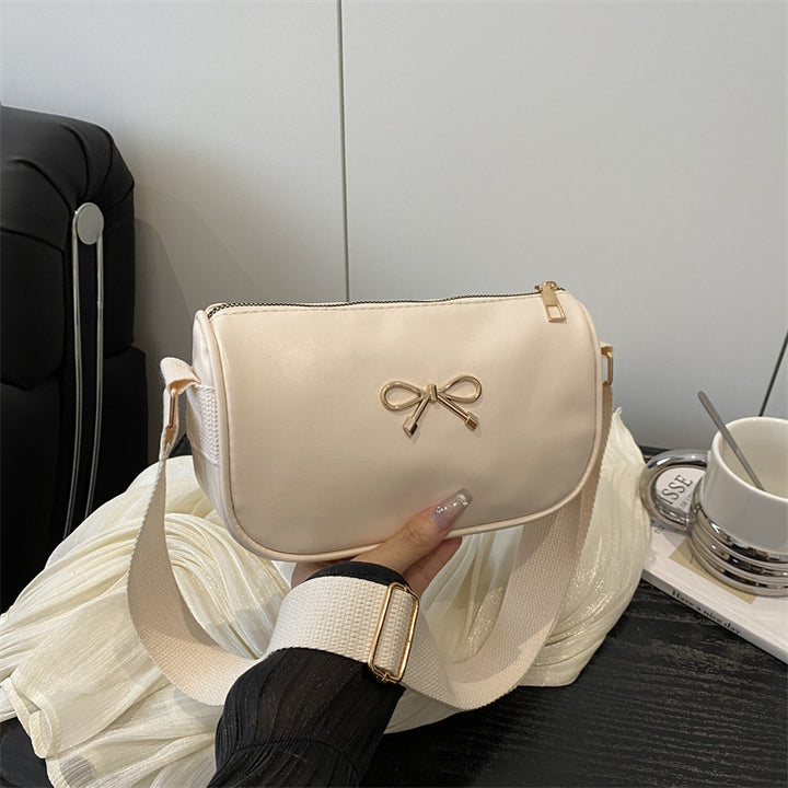 Damen modische Umhängetasche mit elegantem Schleifenakzent Nord Taschen