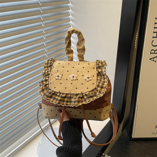 Damen Rucksacktasche mit verspieltem Blumendekor Nord Taschen