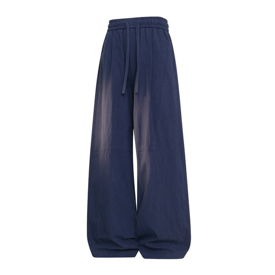 Damen Extraweite Palazzo-Hose mit elastischem Bund, Tunnelzug & ballonförmiger Weite Nord Taschen