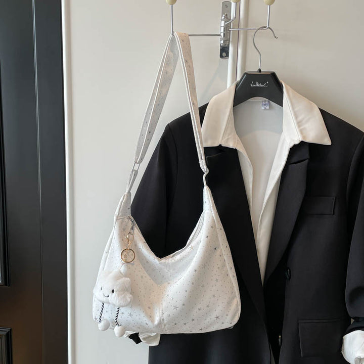 Damen Umhängetasche mit niedlichen Tierdetails und glänzendem Obermaterial Nord Taschen