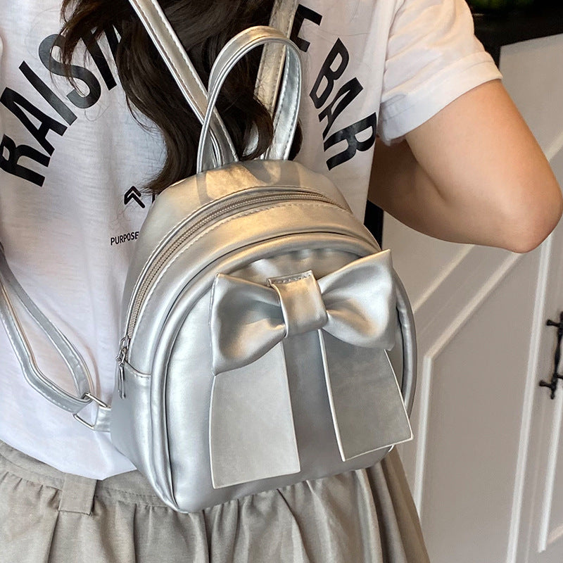 Damen Mini Rucksack mit verspieltem Schleifendetail Nord Taschen