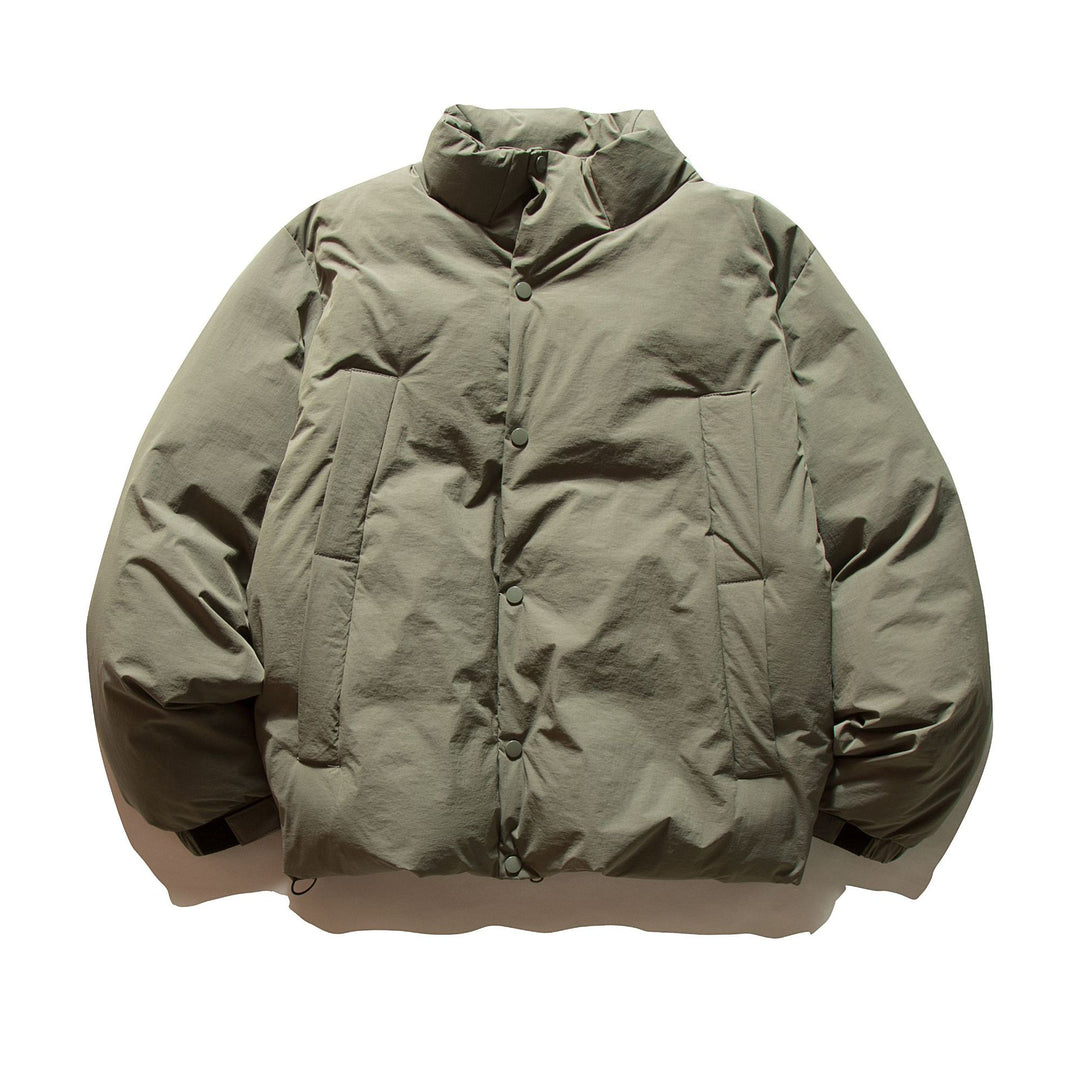 Unisex Boxy-isolierte Kurzjacke mit wattierter Füllung und hohem Stehkragen Nord Taschen