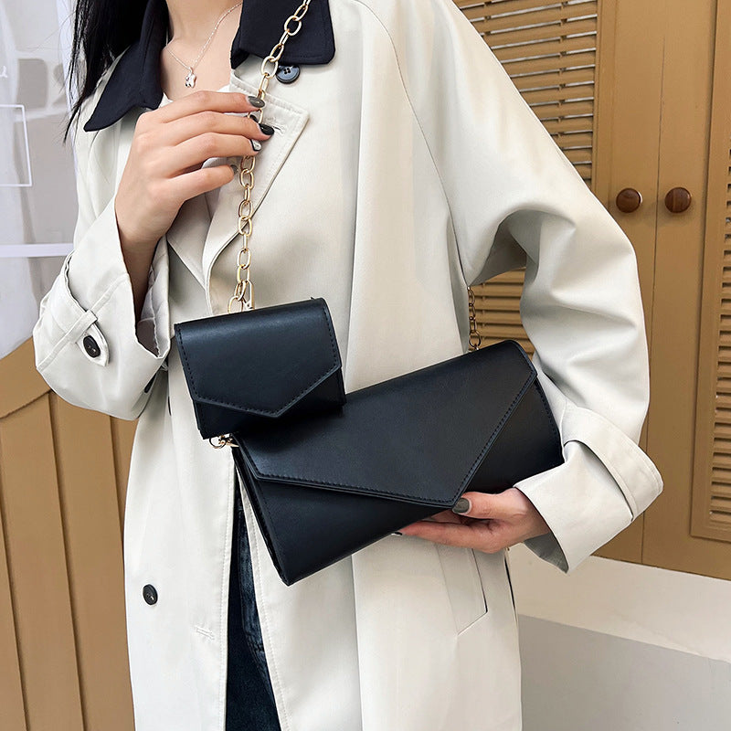 Damen elegante Clutch mit abnehmbarem Kartenetui Nord Taschen