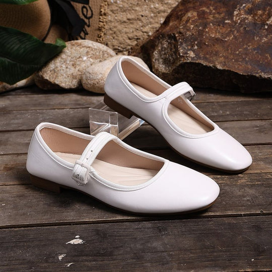 Damen Ballerinas mit modischem Schnallenverschluss und ergonomischer Fußbettung Nord Taschen