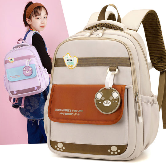 Damen Schulrucksack mit verspieltem Design und praktischen Fächern Nord Taschen