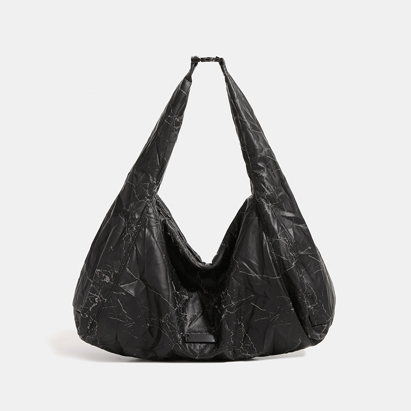 Damen Hobo-Tasche mit weichem, strukturiertem Material und praktischem Innenfach Nord Taschen