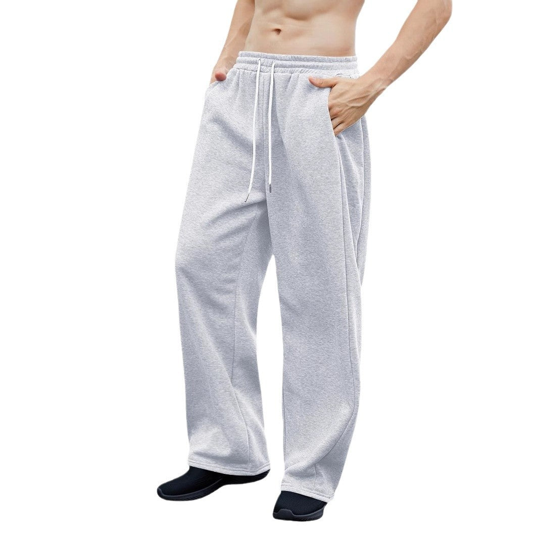 Unisex nan weite Sweatpants mit elastischem Bund, breitem Bein, Kordelzug und verdeckten Seitentaschen Nord Taschen