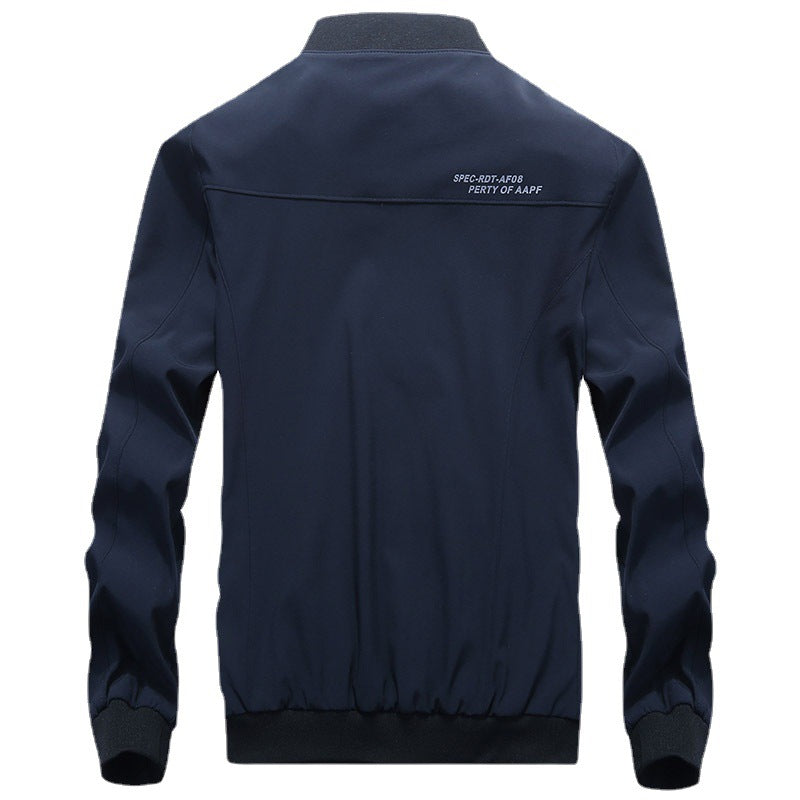 Herren leichter Softshell-Bomber mit gemustertem Mesh-Futter und windabweisendem Außenmaterial Nord Taschen