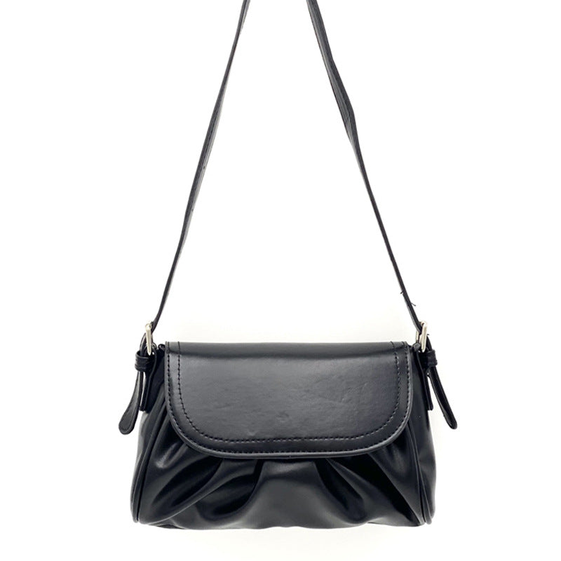 Damen Hobo-Tasche mit raffiniertem Faltendesign und verstellbarem Schulterriemen Nord Taschen