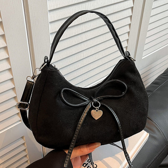 Damen Mini-Handtasche mit elegantem Schleifen-Design Nord Taschen