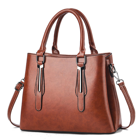 Damen trendy Handtasche mit abnehmbarem Schulterriemen Nord Taschen