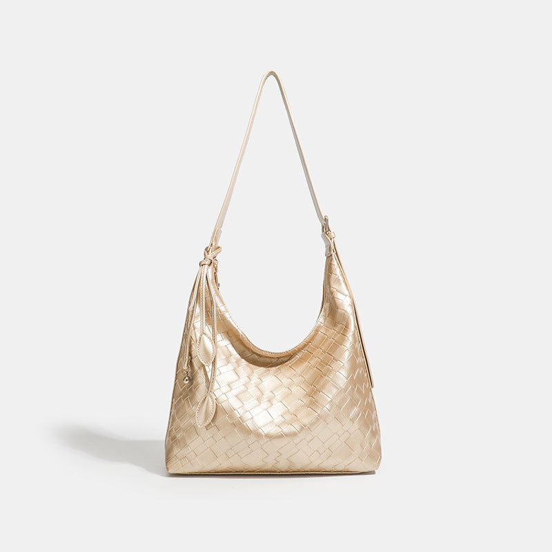 Damen Hobo-Tasche mit luxuriösem Geflecht und elegantem Fall Nord Taschen