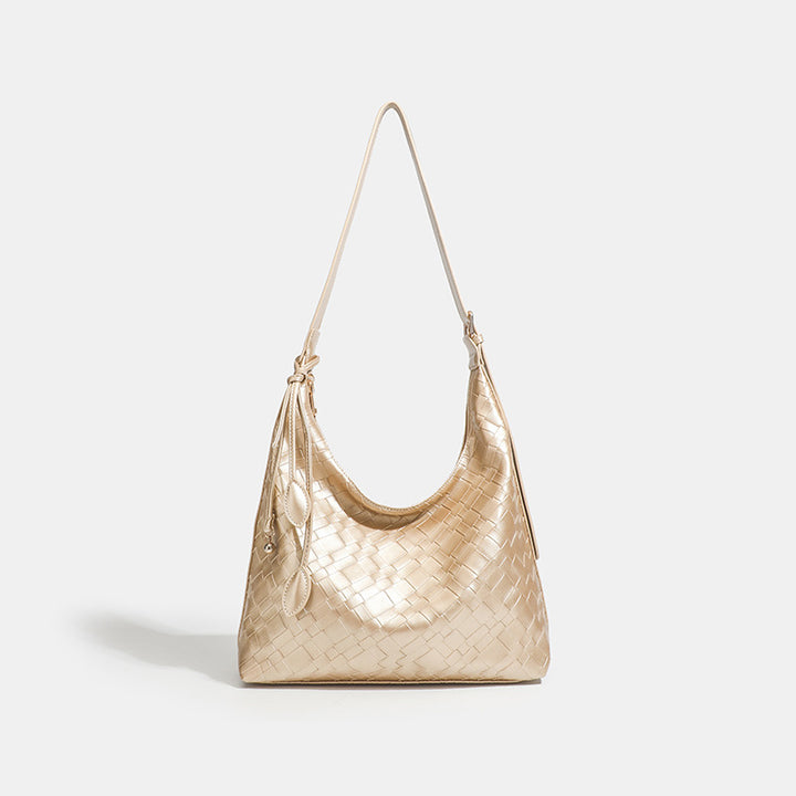 Damen Hobo-Tasche mit luxuriösem Geflecht und elegantem Fall Nord Taschen