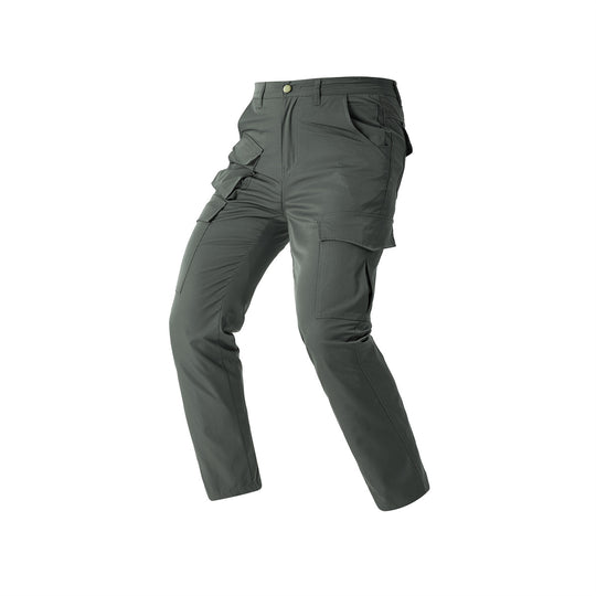 Herren Leichte Stretch-Cargohose mit mehrfachen Klappentaschen & tapered Schnitt Nord Taschen