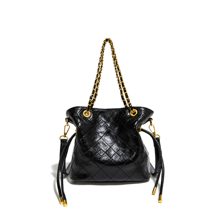 Damen Hobo-Tasche mit elegantem Kettenakzent und strukturierter Oberfläche Nord Taschen