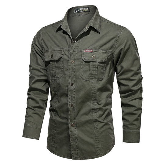 Herren Funktionales Arbeithemd Nord Taschen