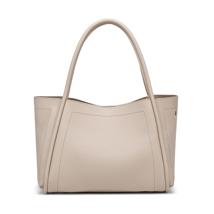 Damen elegante Shopper-Tasche mit strukturiertem Leder Nord Taschen