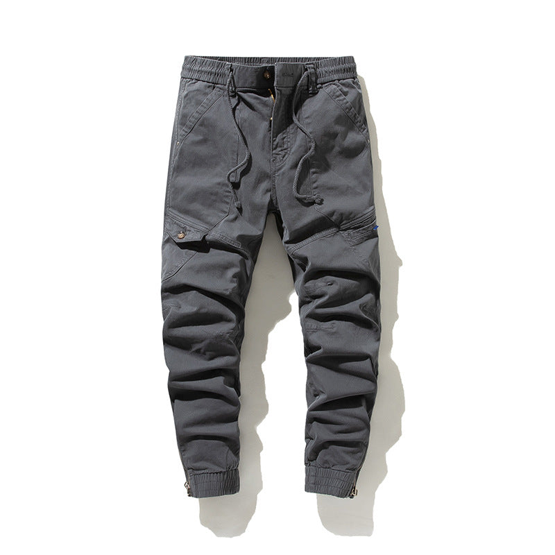 Herren Städtischer Tapered Funktions-Jogger mit elastischem Komfortbund, verstärkten Kniepartien und Knöchelreißverschluss Nord Taschen