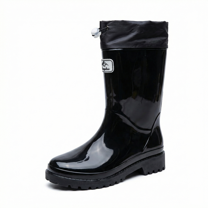 Damen Hochwertige und Stylische Gummistiefel mit Verstellbarem Schnürsystem Nord Taschen