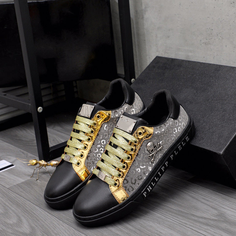Damen Sneaker aus hochwertigem Material mit modischem Glanz-Detail und rutschfester Sohle Nord Taschen