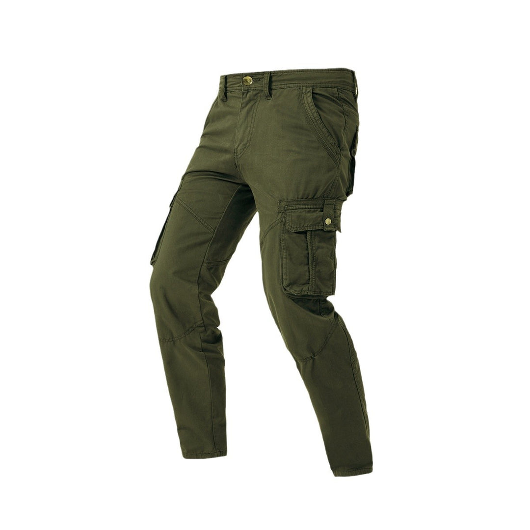 Herren Tapered Cargo‑Hose mit Mehrfachtaschen, Knieabnähern und Utility‑Details Nord Taschen
