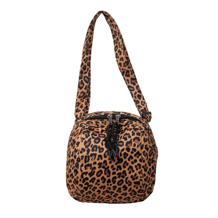 Damen Umhängetasche mit modischem Leopardenmuster und praktischem Fächerdesign Nord Taschen