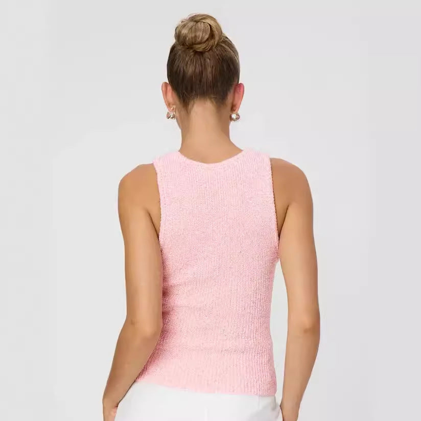Damen Strickoberteil mit feiner Rippstruktur Nord Taschen